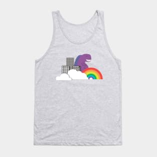 Peaceful Godzilla Tank Top